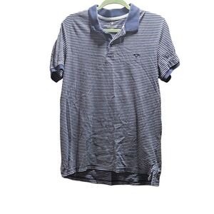 American Eagle Outfitters Mens Polo Shirt Striped Short Sleeve Casual